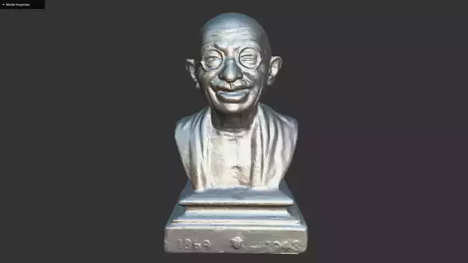 Gandhi Miniature 3DP 3D print model