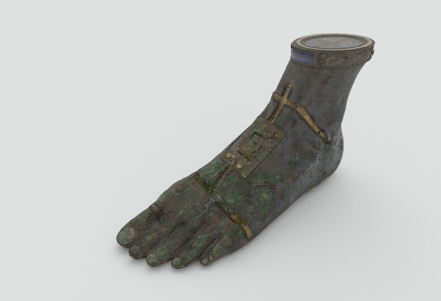 Nimue Foot Low-poly 3D model_14