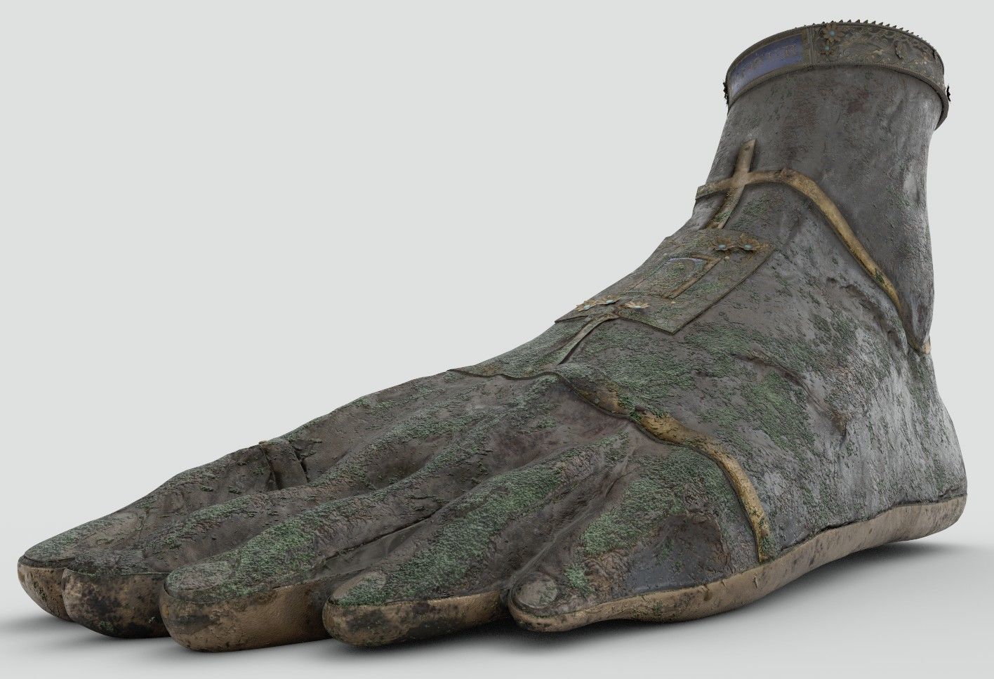 Nimue Foot Low-poly 3D model_11