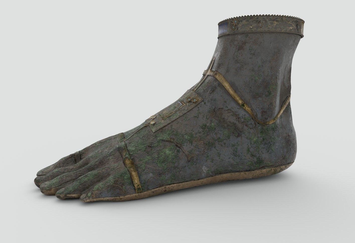 Nimue Foot Low-poly 3D model_12