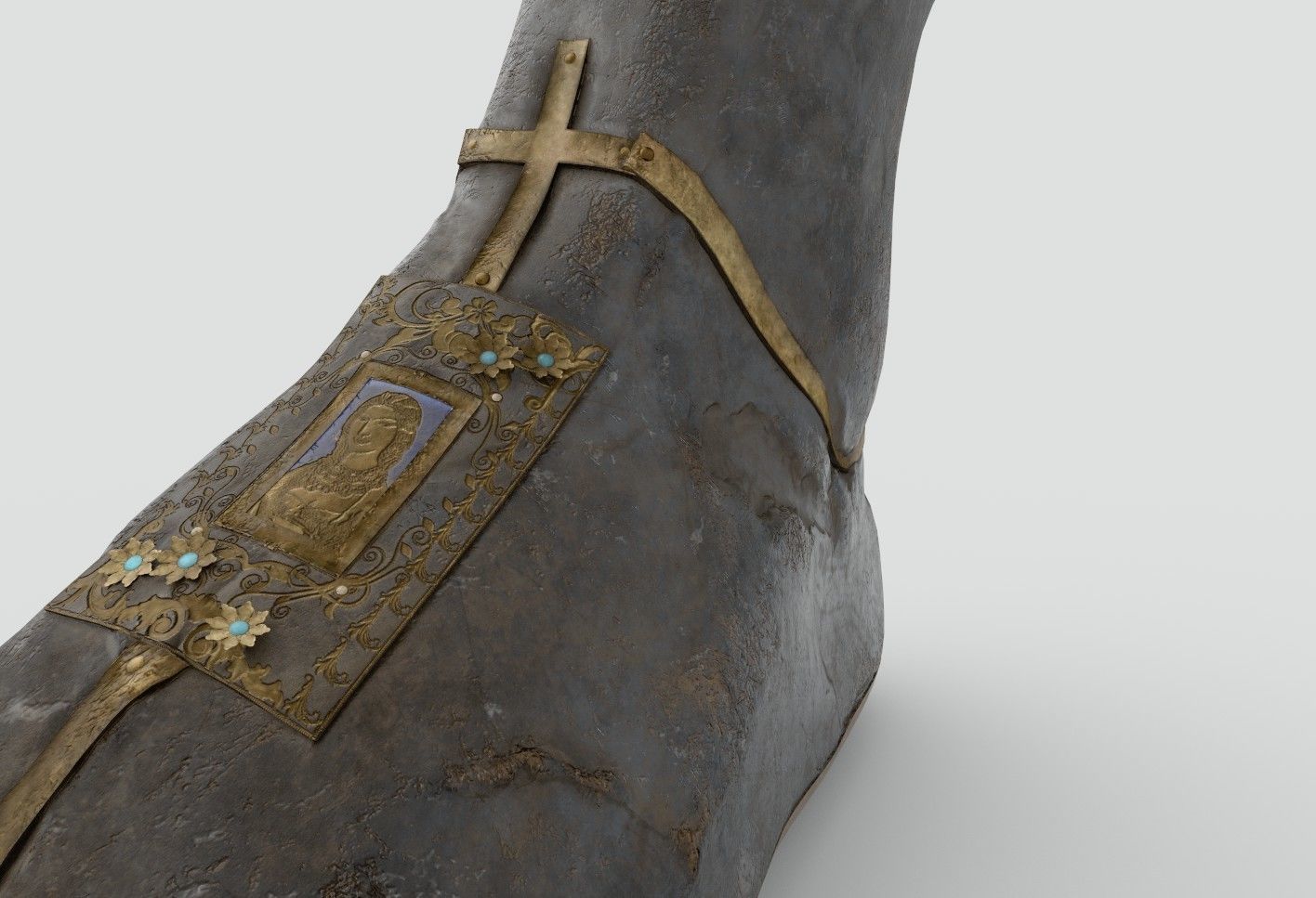 Nimue Foot Low-poly 3D model_8