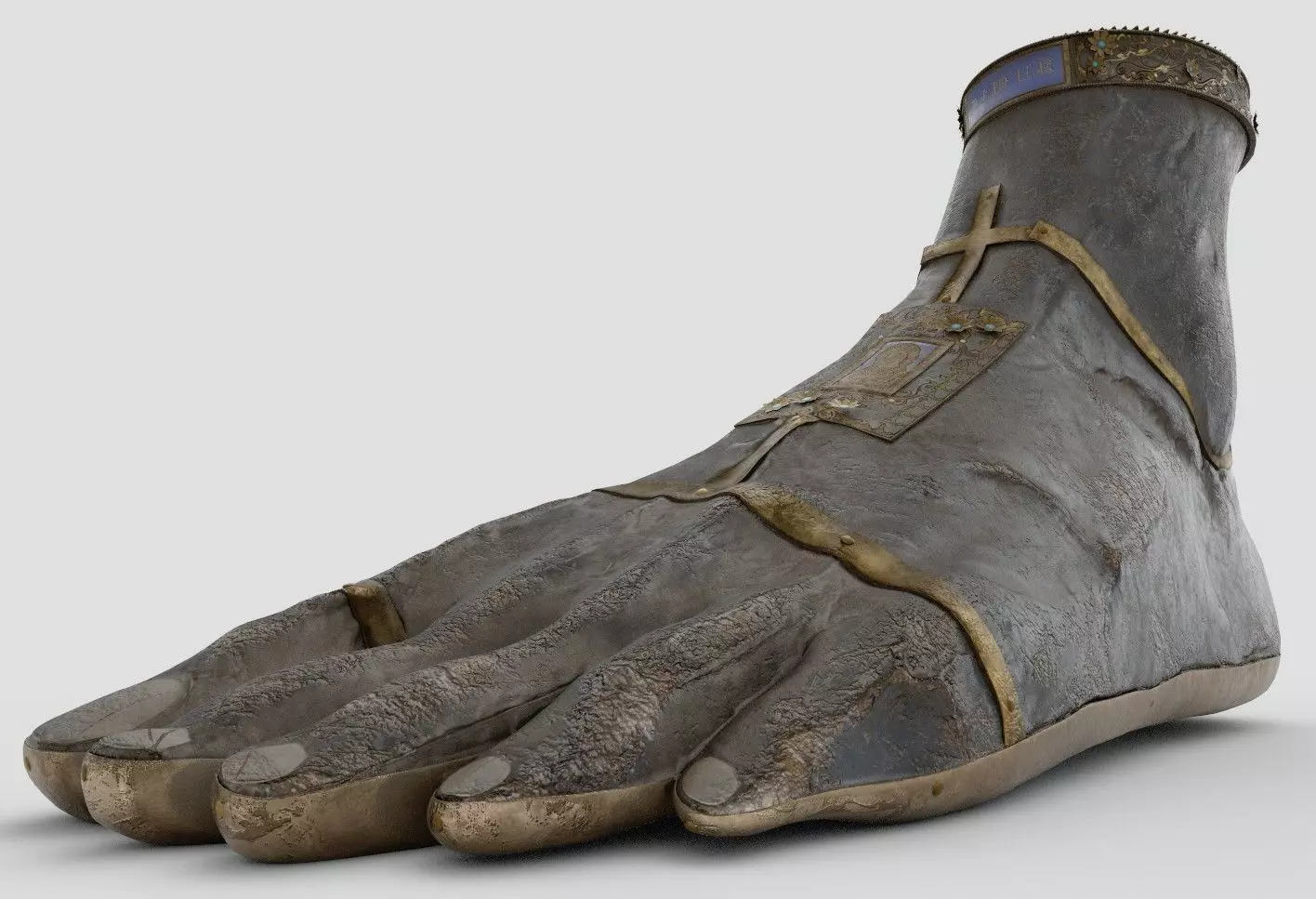 Nimue Foot Low-poly 3D model_0