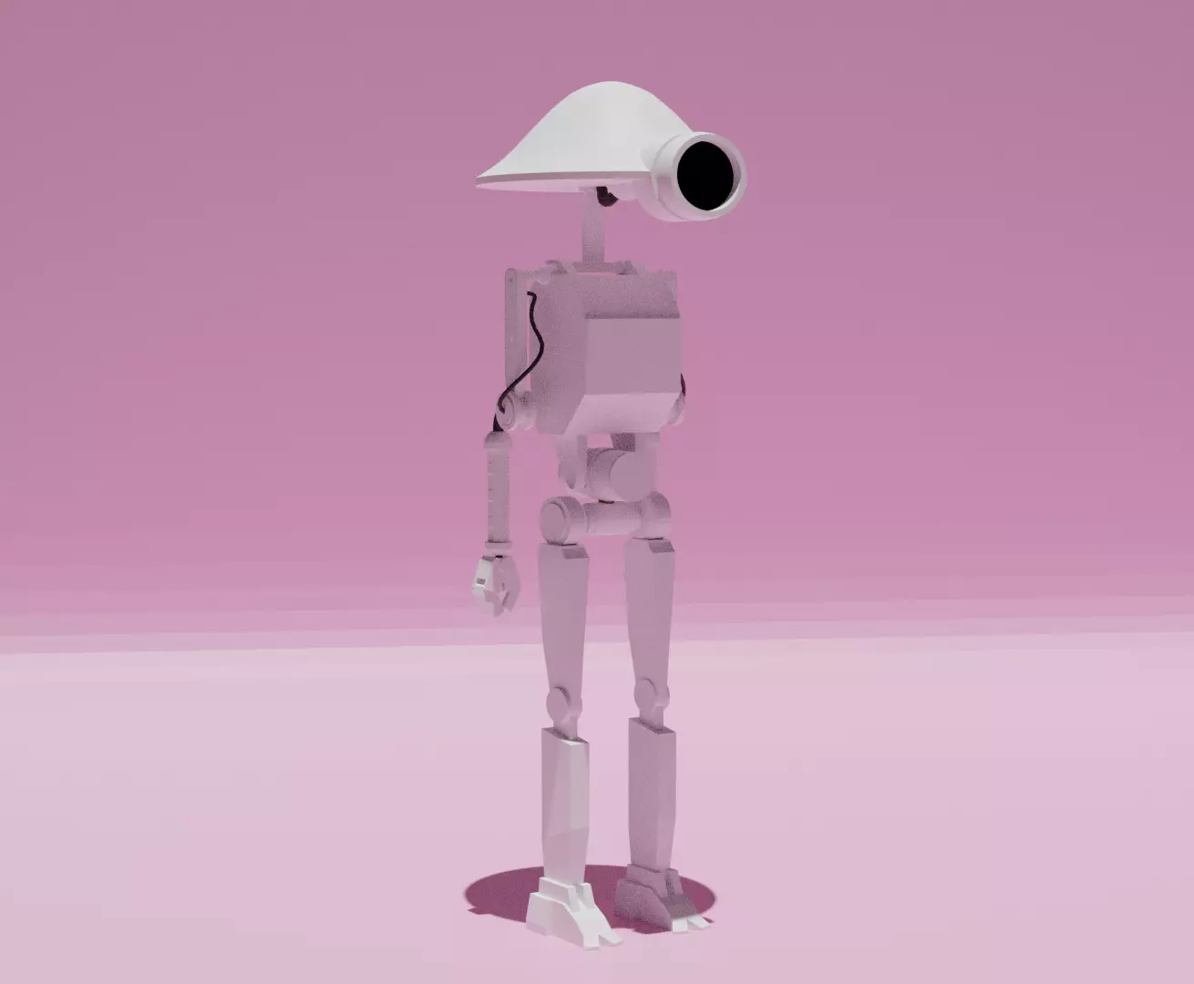 Pit Droid 3D model_0