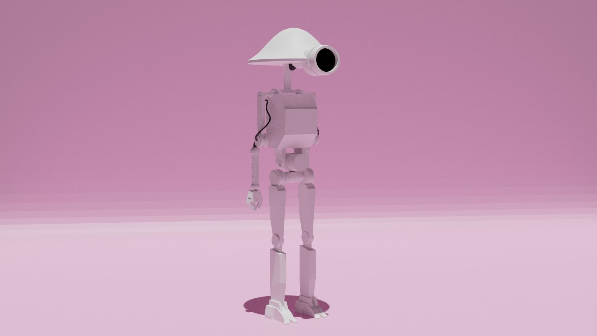 Pit Droid 3D model_2