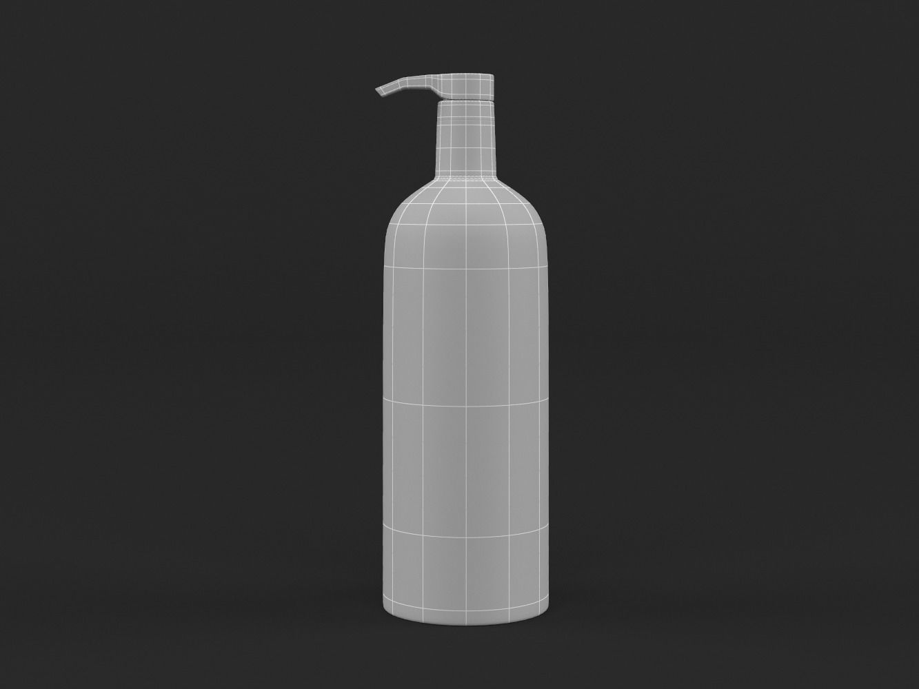 Nexxus Shampoo and Conditioner 3D model_8