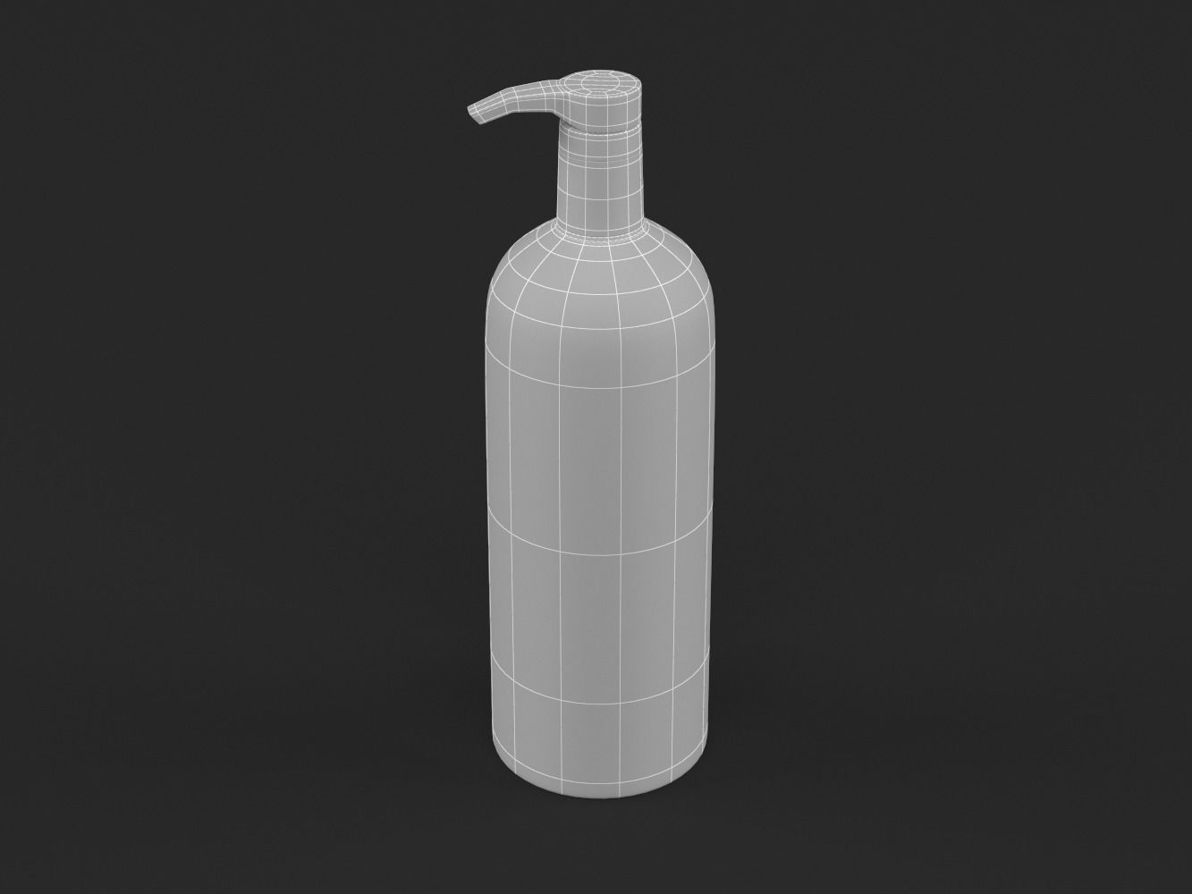Nexxus Shampoo and Conditioner 3D model_10