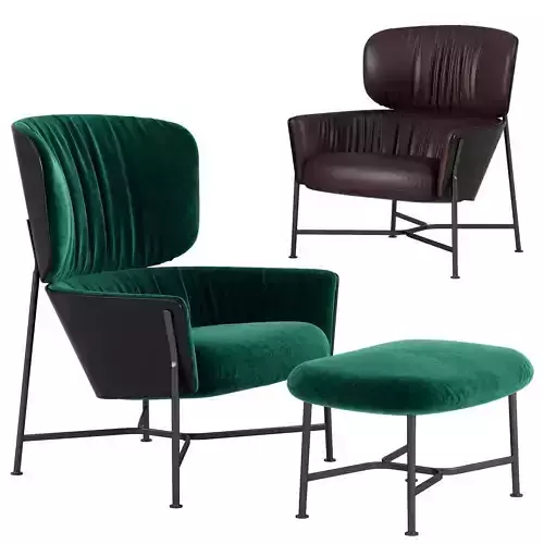 SP01 Caristo armchair 3D model