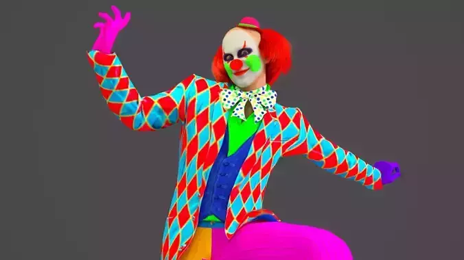 Clown 3D model