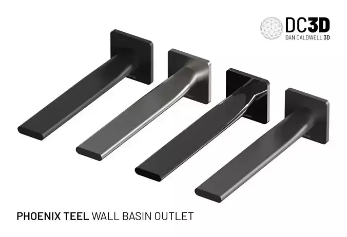 Phoenix Teel Wall Basin Taps