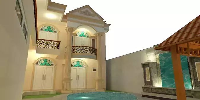 classic and magnificent house