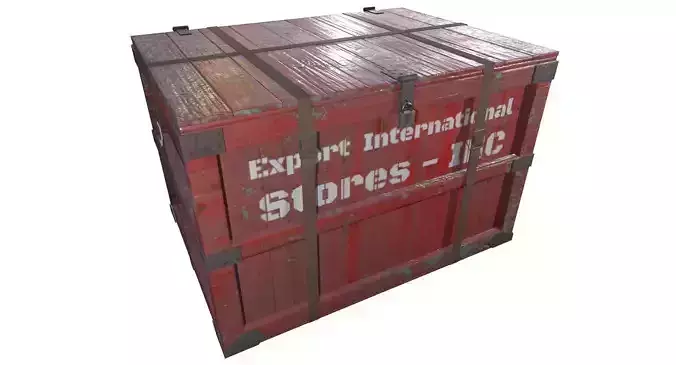 Cargo Crate Game Ready