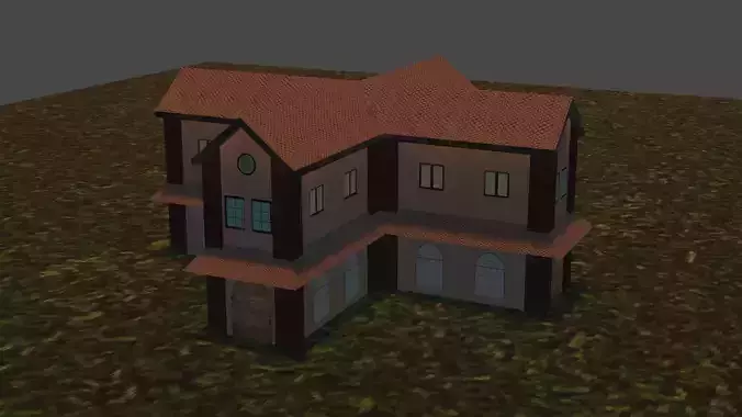 cruciform medieval house