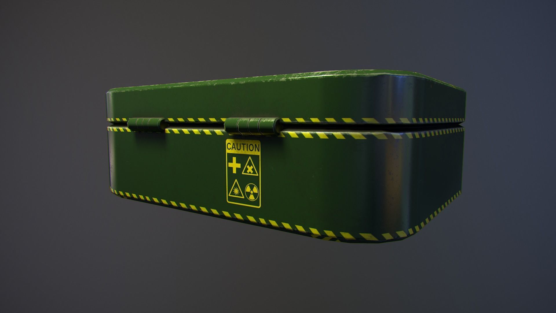 Science Med Kit Free low-poly 3D model_2