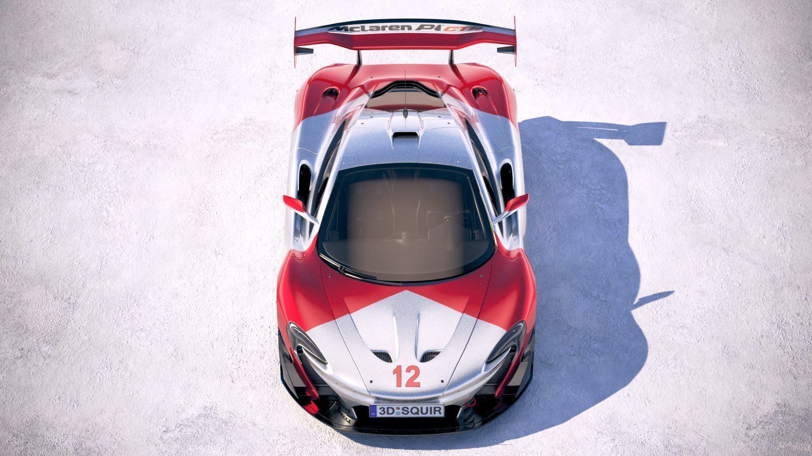 McLaren P1 GTR Senna 2019 3D model | CGTrader