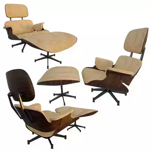 Eames Lounge Chair 3D model