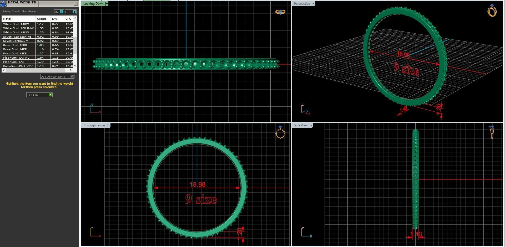 diamond rings  3D Model Collection_23