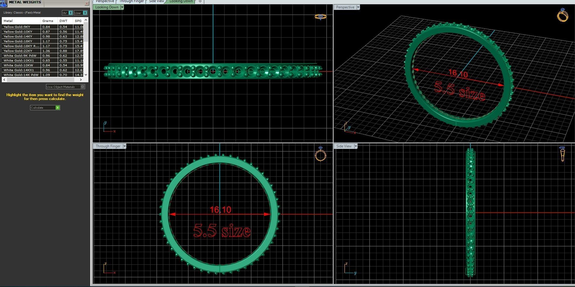 diamond rings  3D Model Collection_25