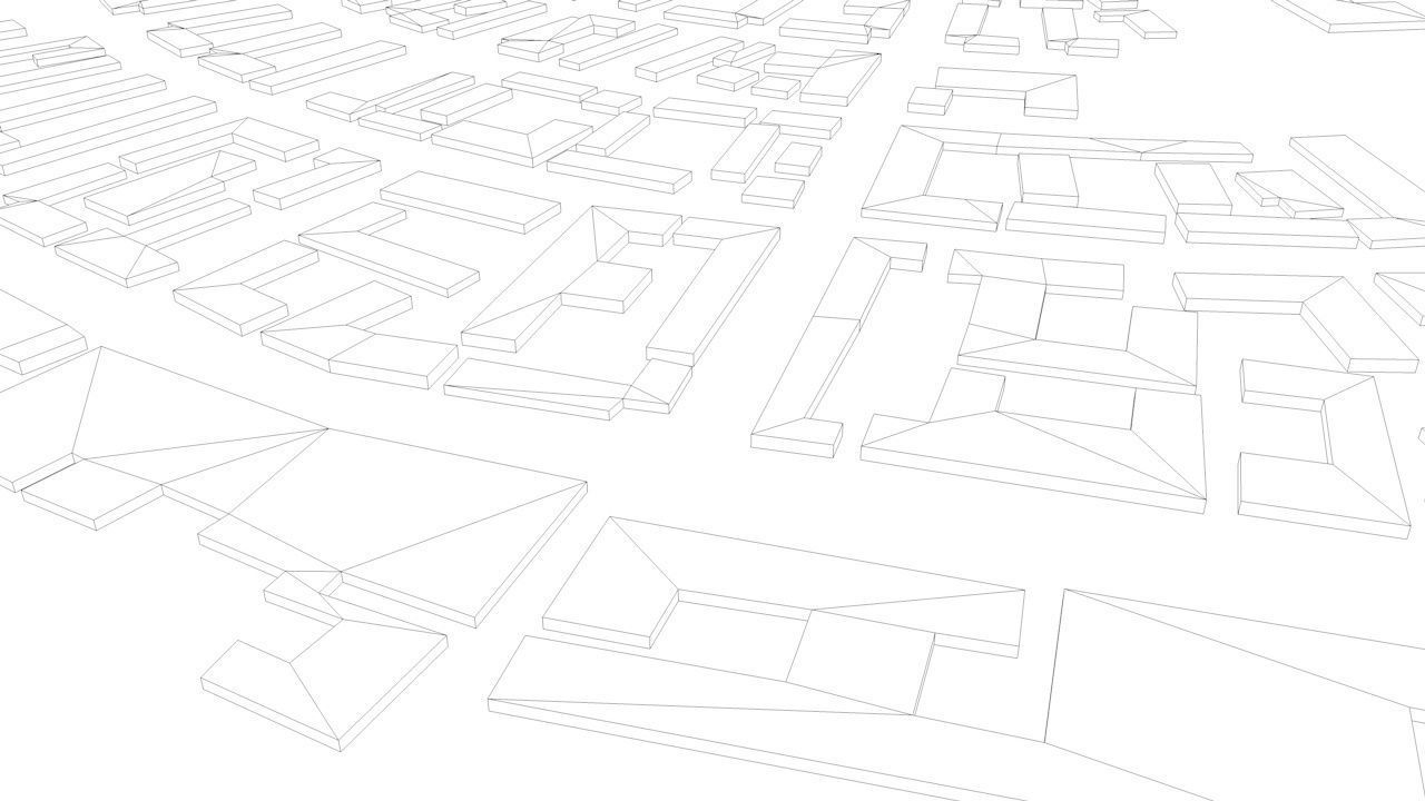 Harbin Streets and Buildings 3D model_12