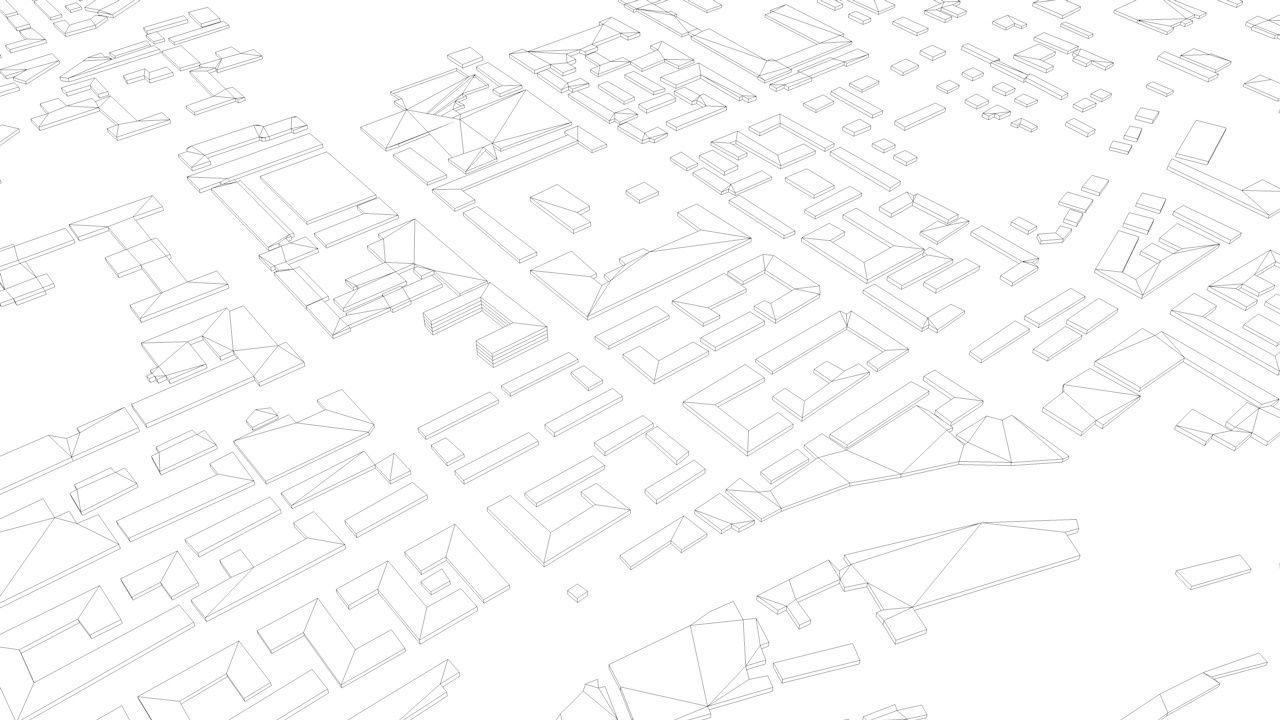 Harbin Streets and Buildings 3D model_11