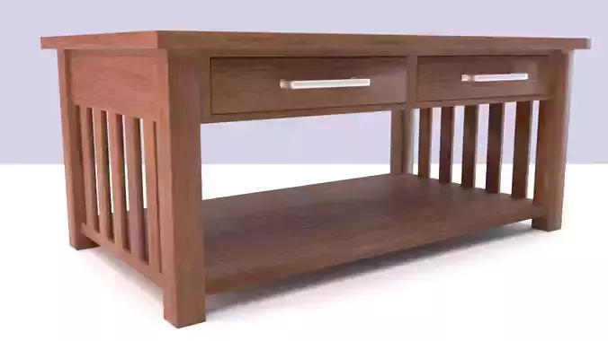 Solid Wood Coffee Table