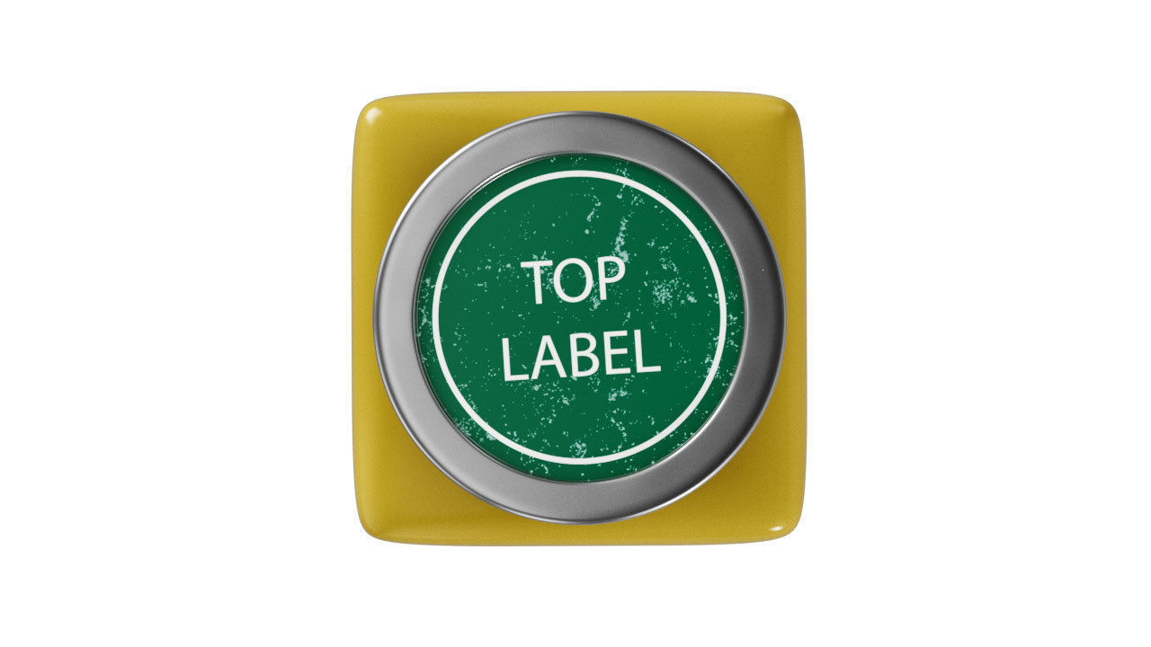 Glass Jar with Ghee Free low-poly 3D model_2