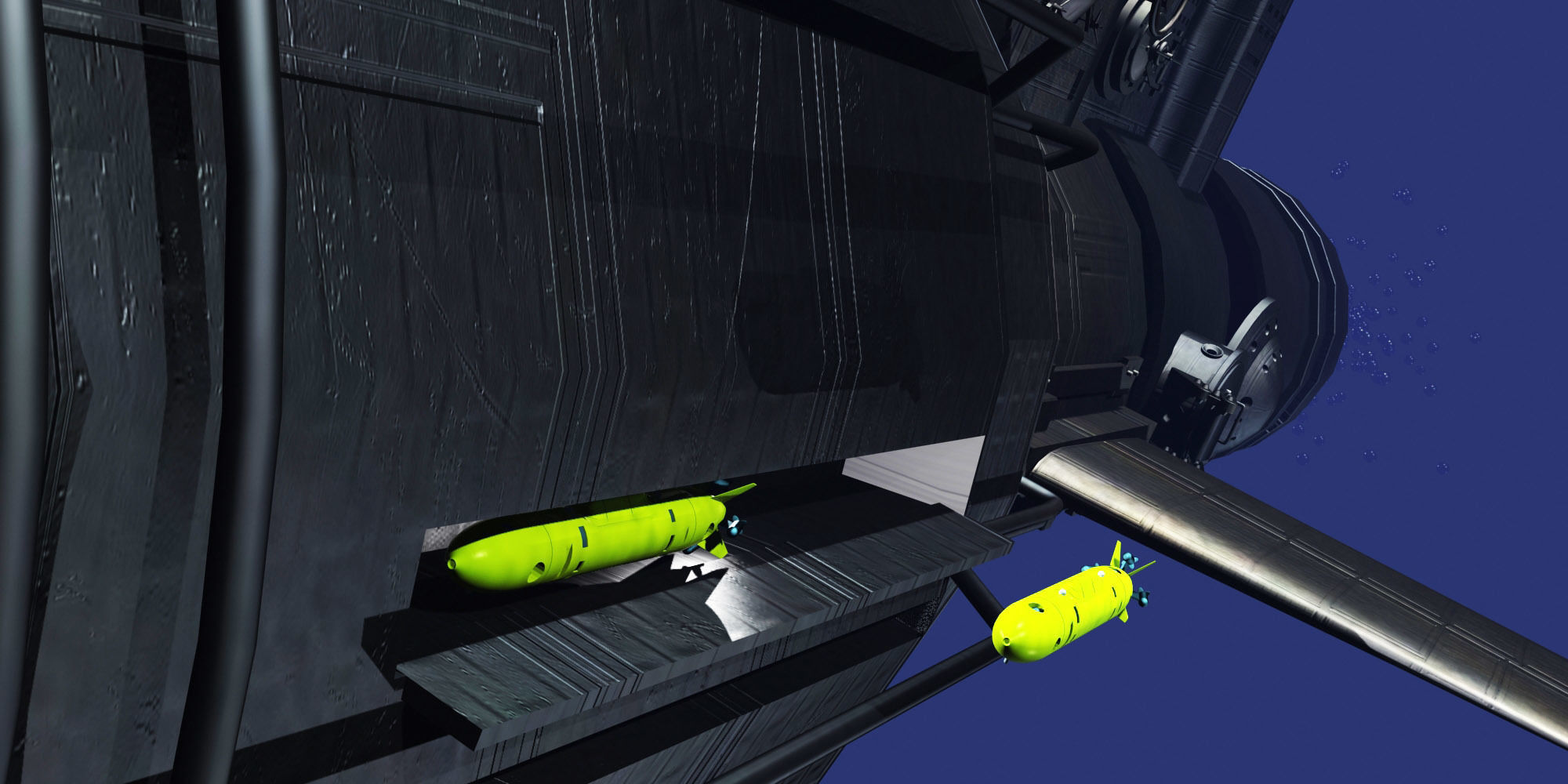 Fantasy Jetsub 3D model_6