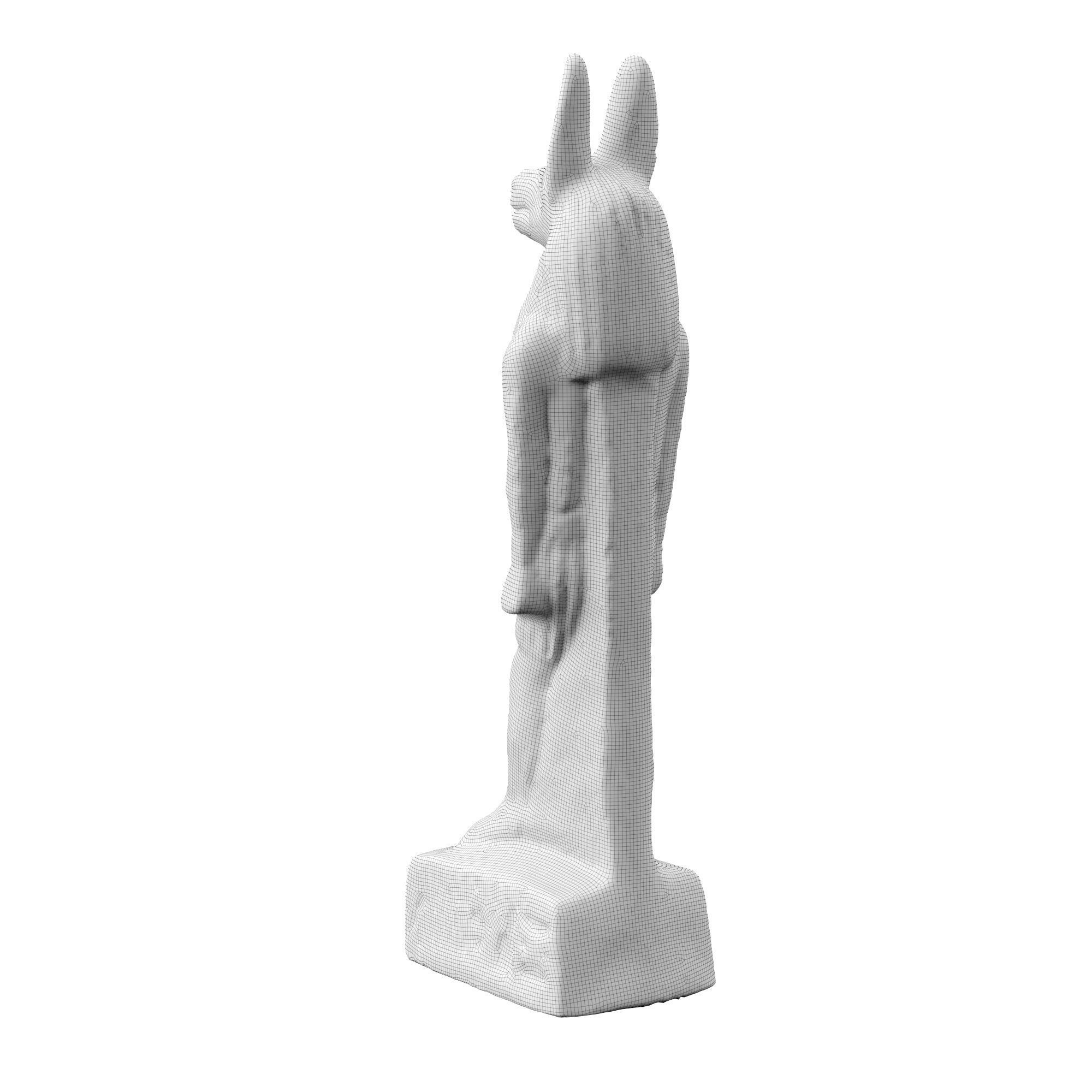 statuette 01 Anubis  3D model_24