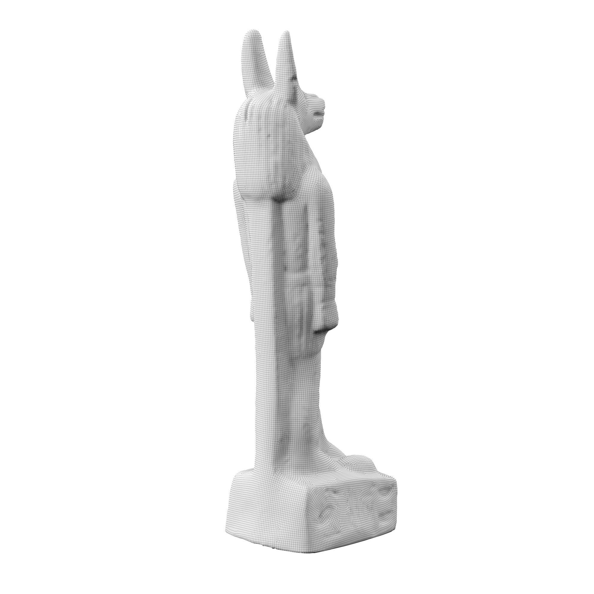 statuette 01 Anubis  3D model_23