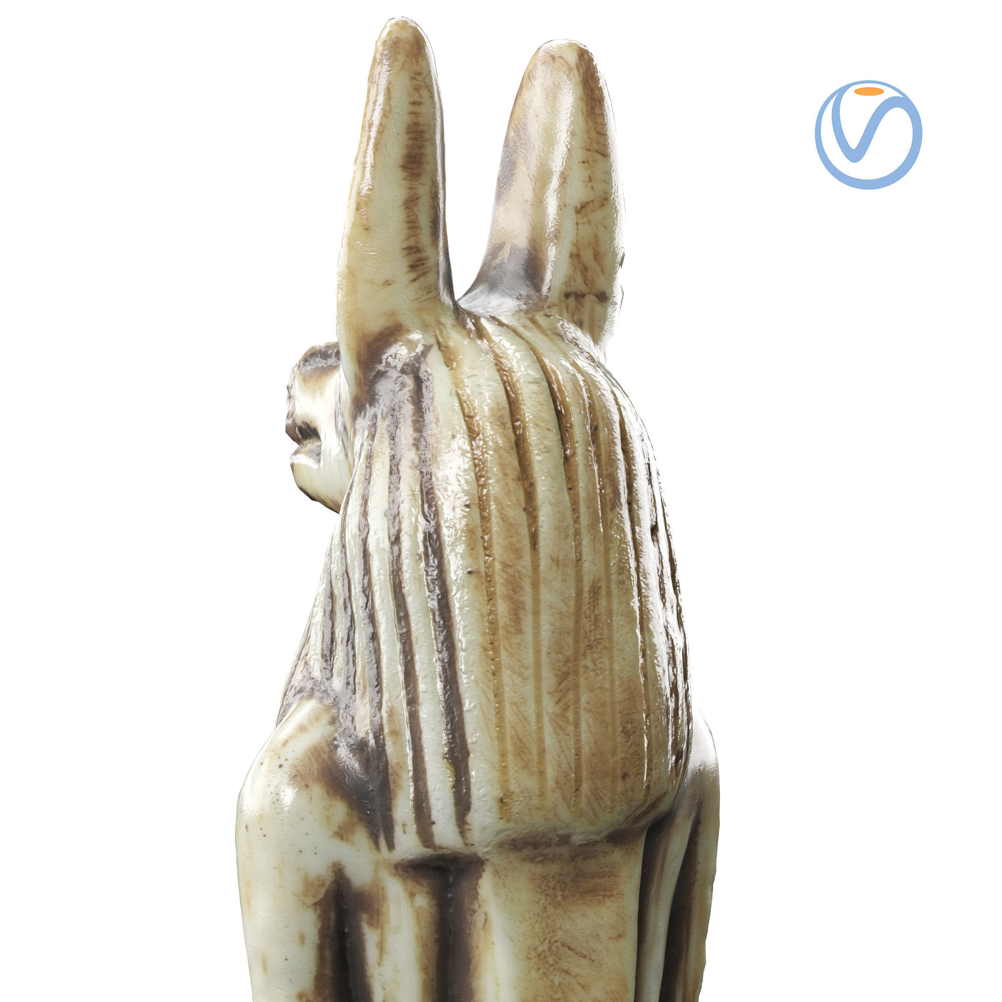 statuette 01 Anubis  3D model_18