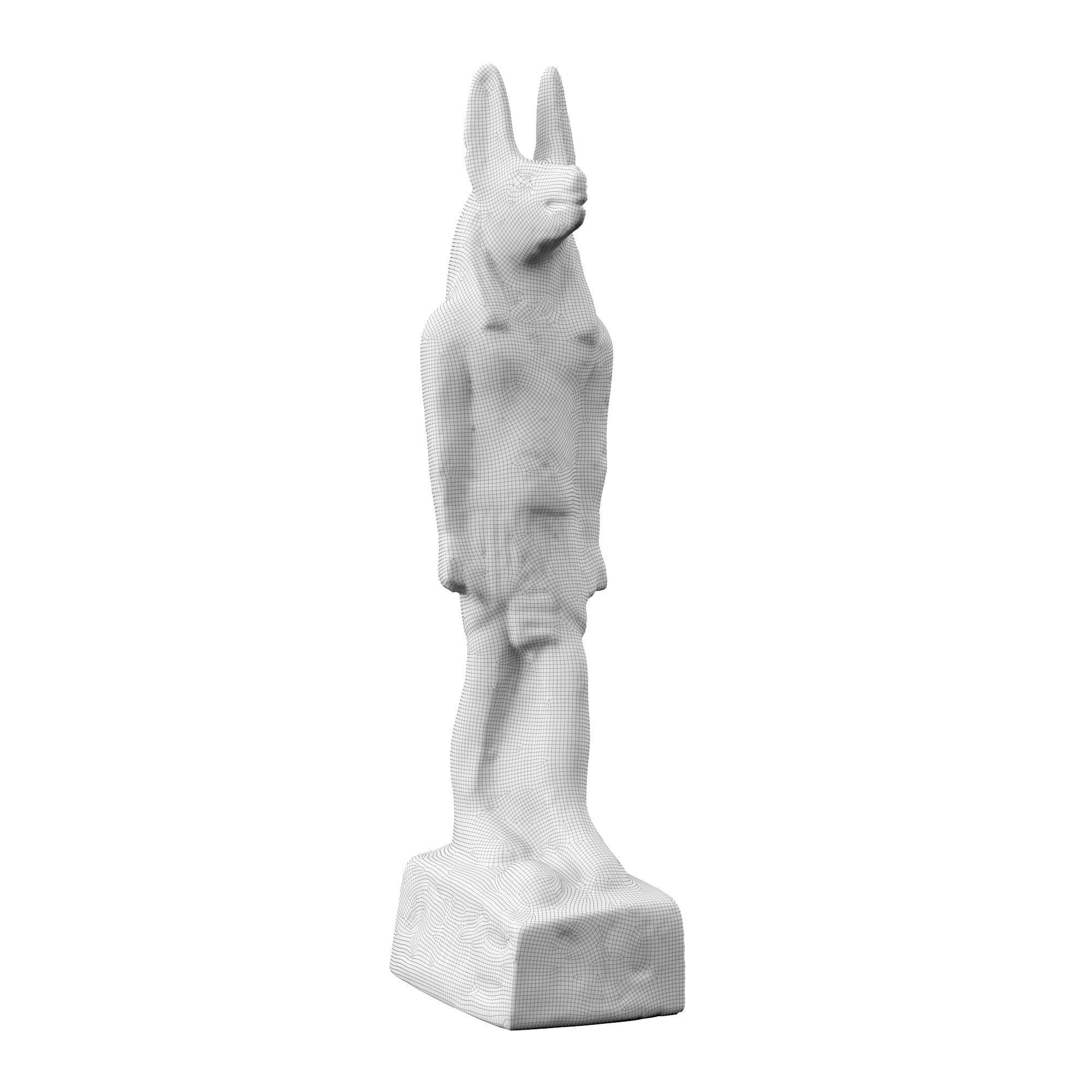 statuette 01 Anubis  3D model_21