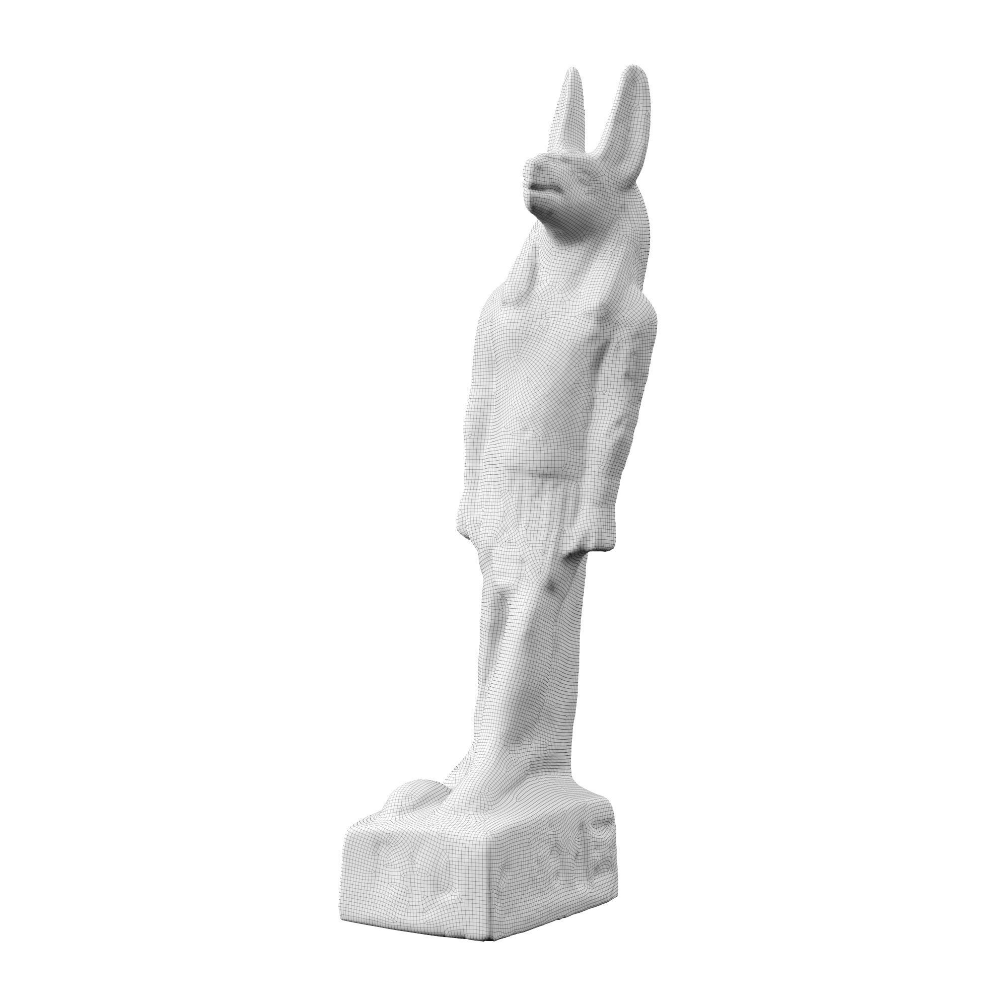 statuette 01 Anubis  3D model_26