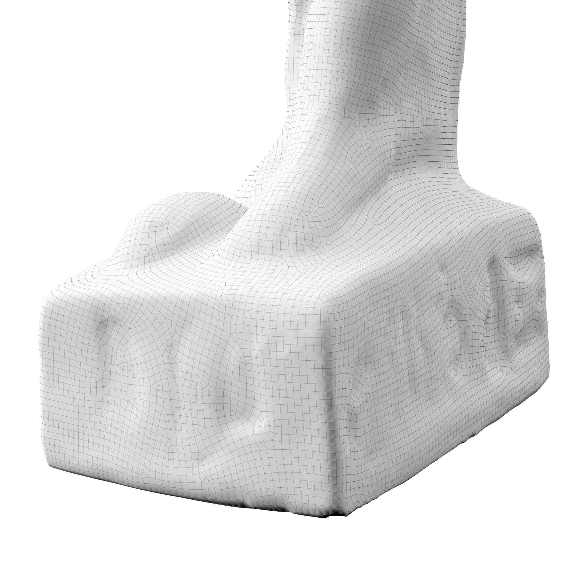 statuette 01 Anubis  3D model_29