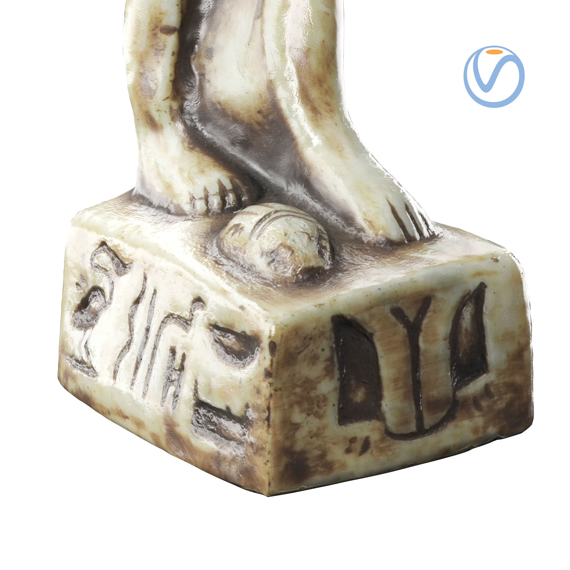 statuette 01 Anubis  3D model_20