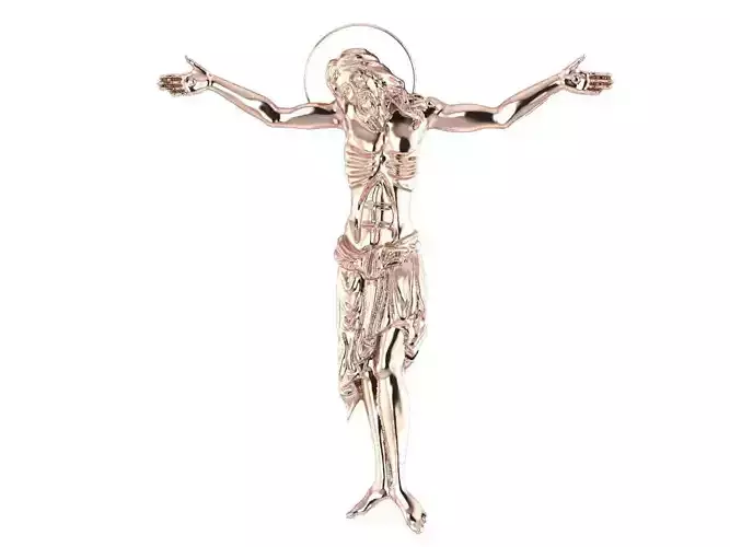 Jesus crucifix 3D print model