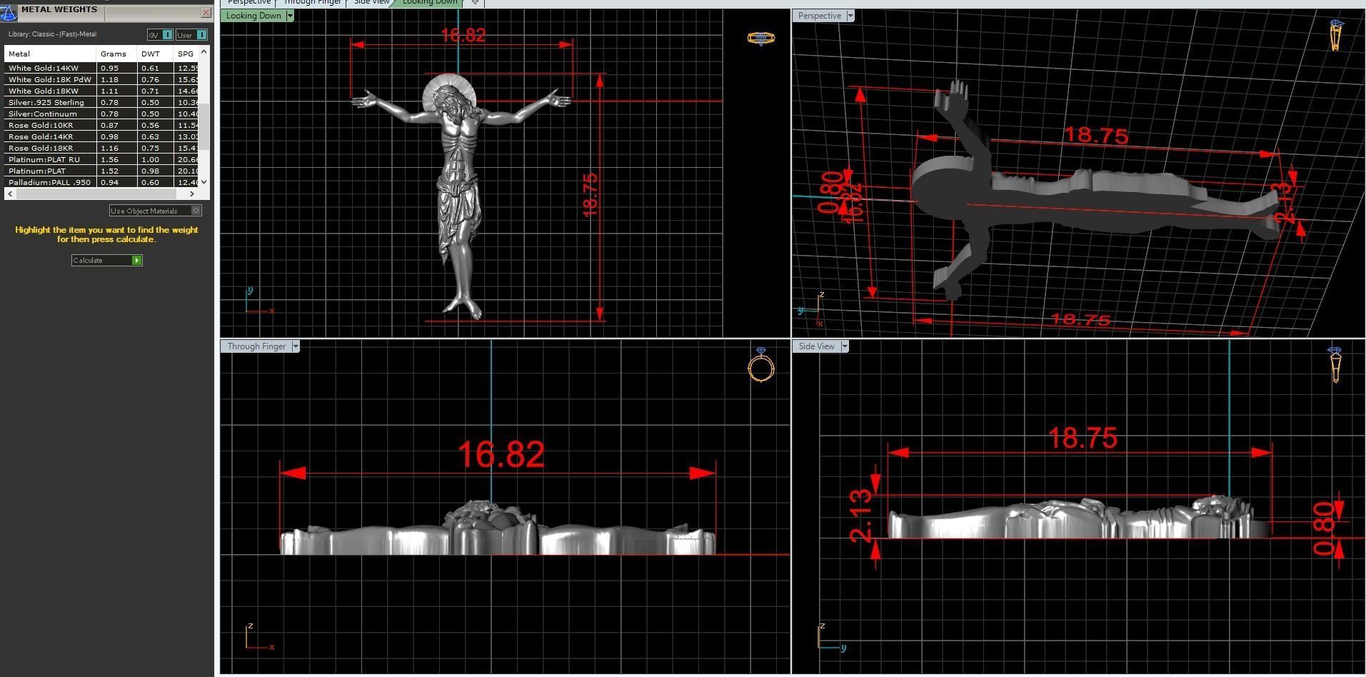 Jesus crucifix 3D print model_6