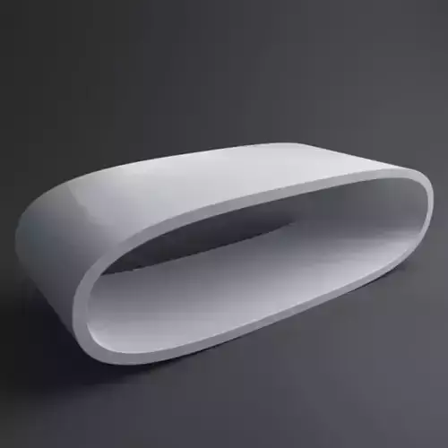 Rounded Coffee Table M 1