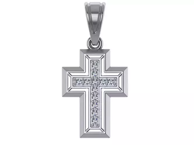 diamond cross  3D print model