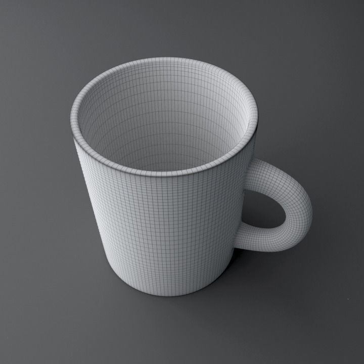 Coffee Cup Model 1 Free 3D model_6
