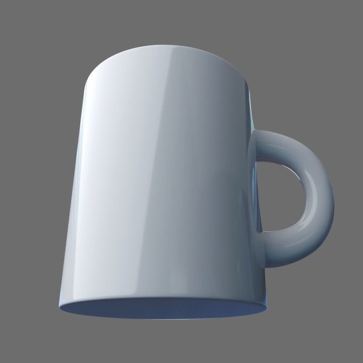 Coffee Cup Model 1 Free 3D model_8