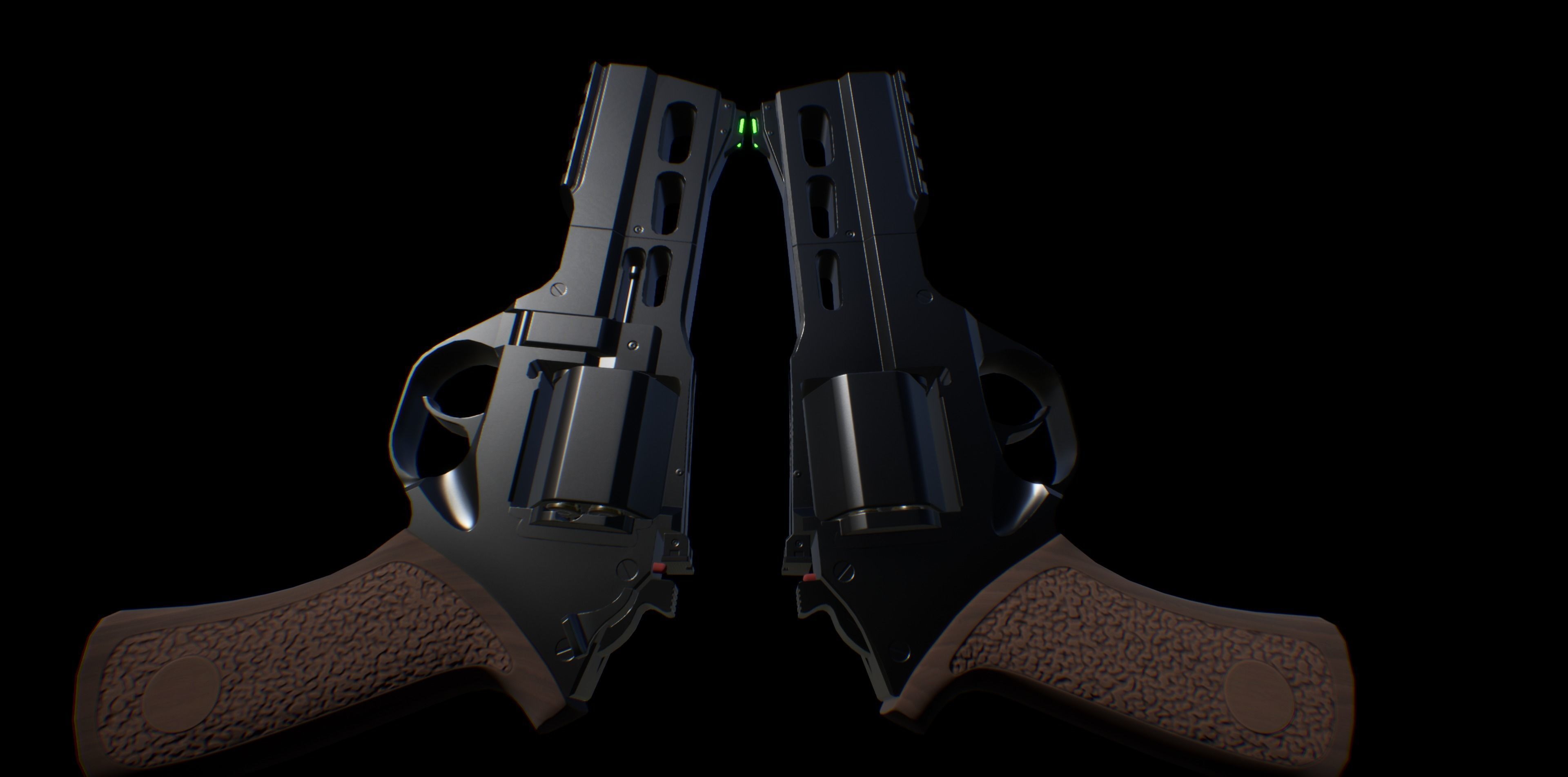 Chiappa Rhino Low-poly 3D model_6