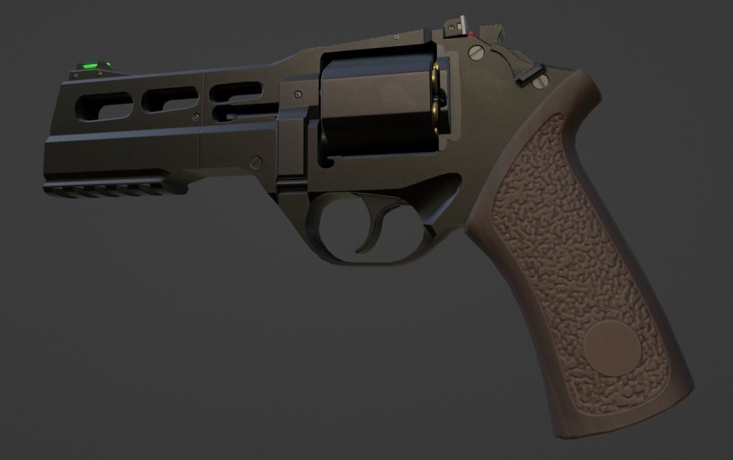 Chiappa Rhino Low-poly 3D model_1
