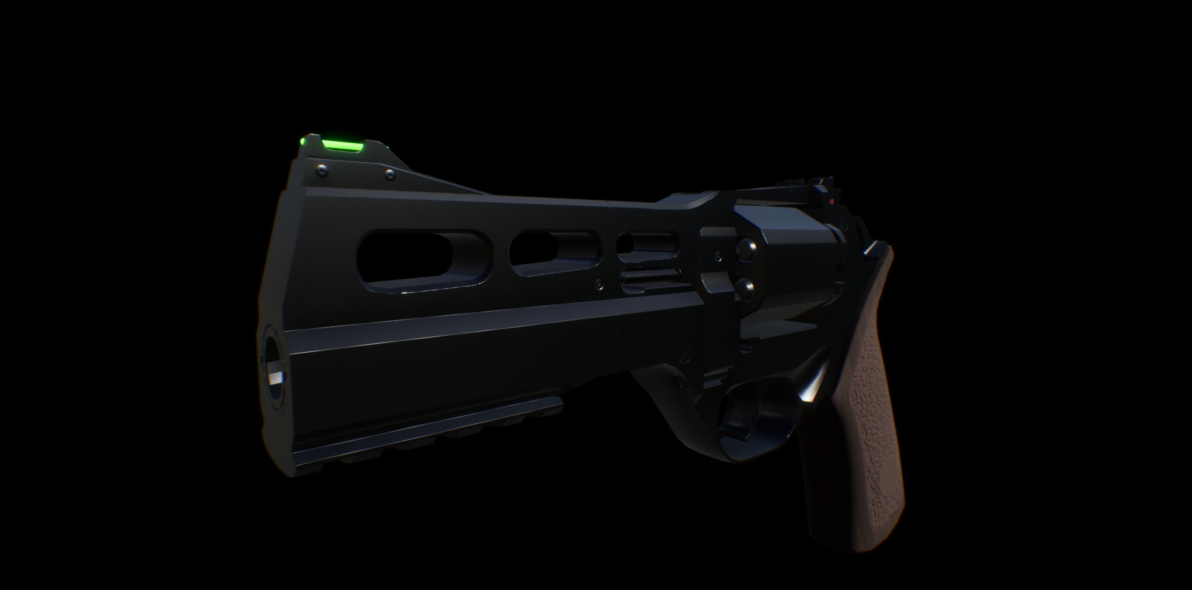 Chiappa Rhino Low-poly 3D model_2