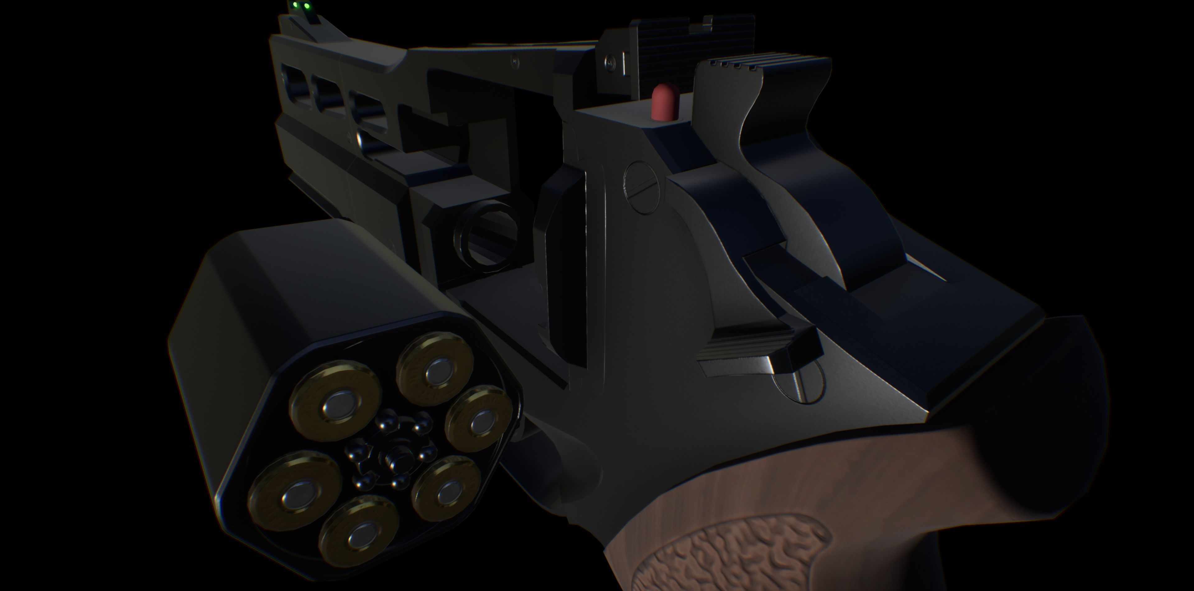 Chiappa Rhino Low-poly 3D model_7