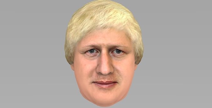 Boris Johnson 3D model