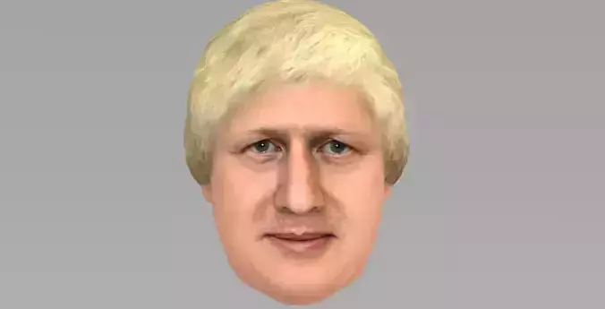 Boris Johnson 3D model