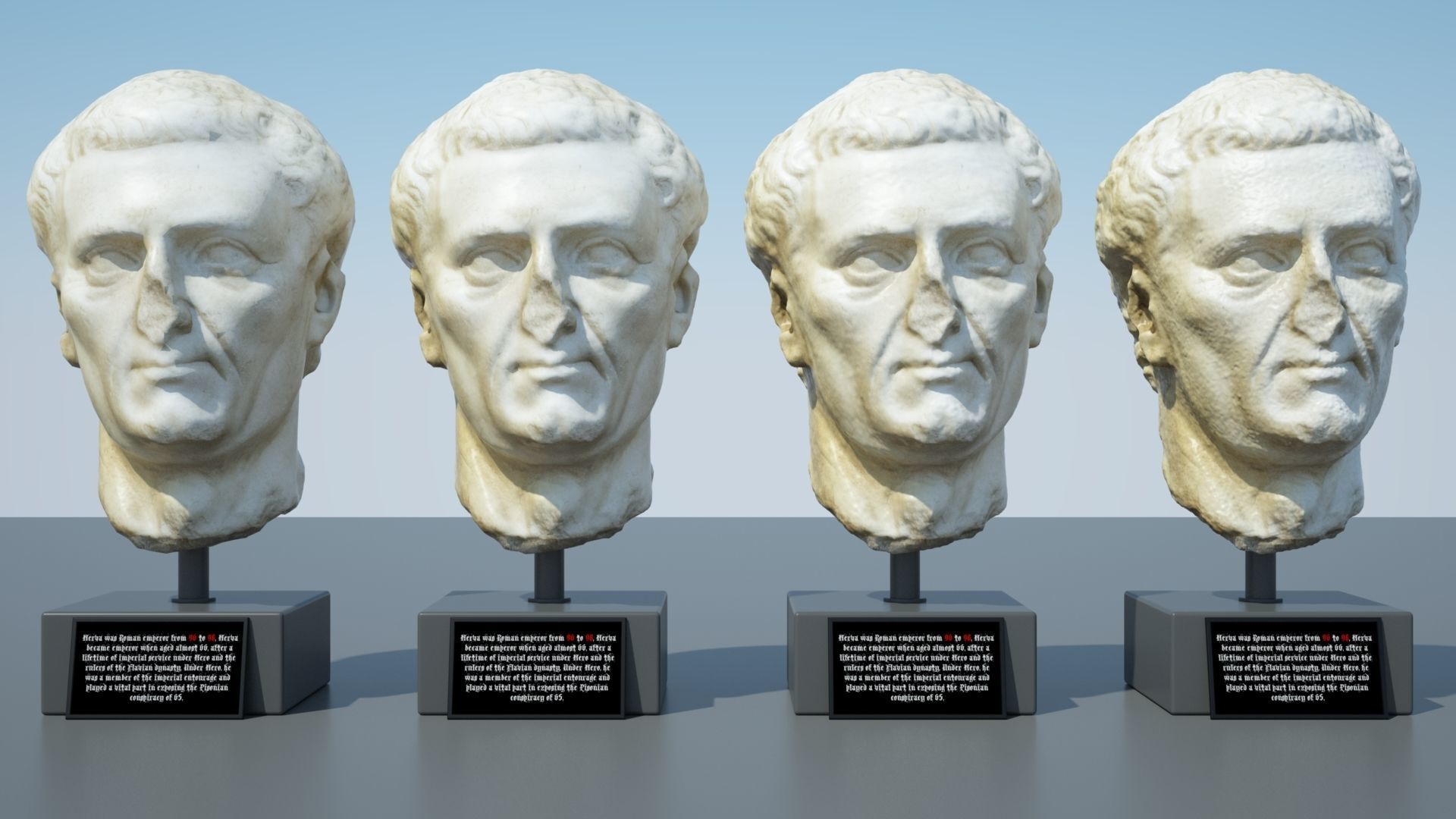 Head of Nerva 3D model_2