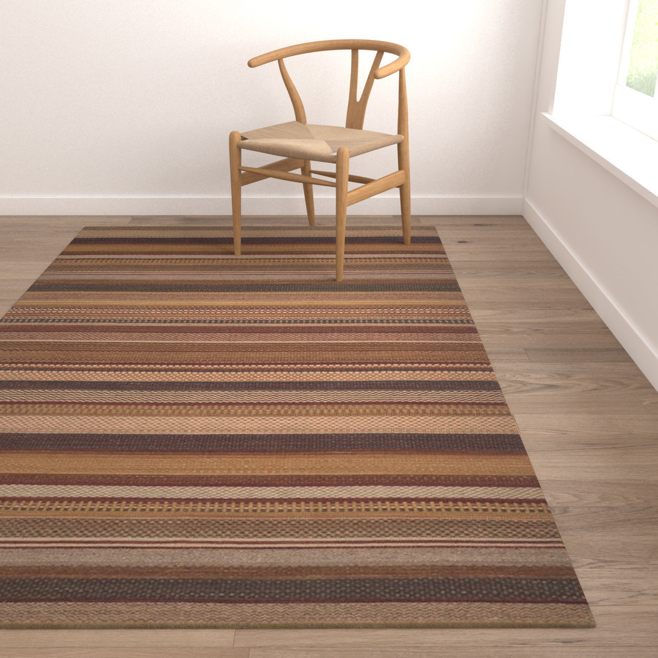 Rug Set 177 3D model_5