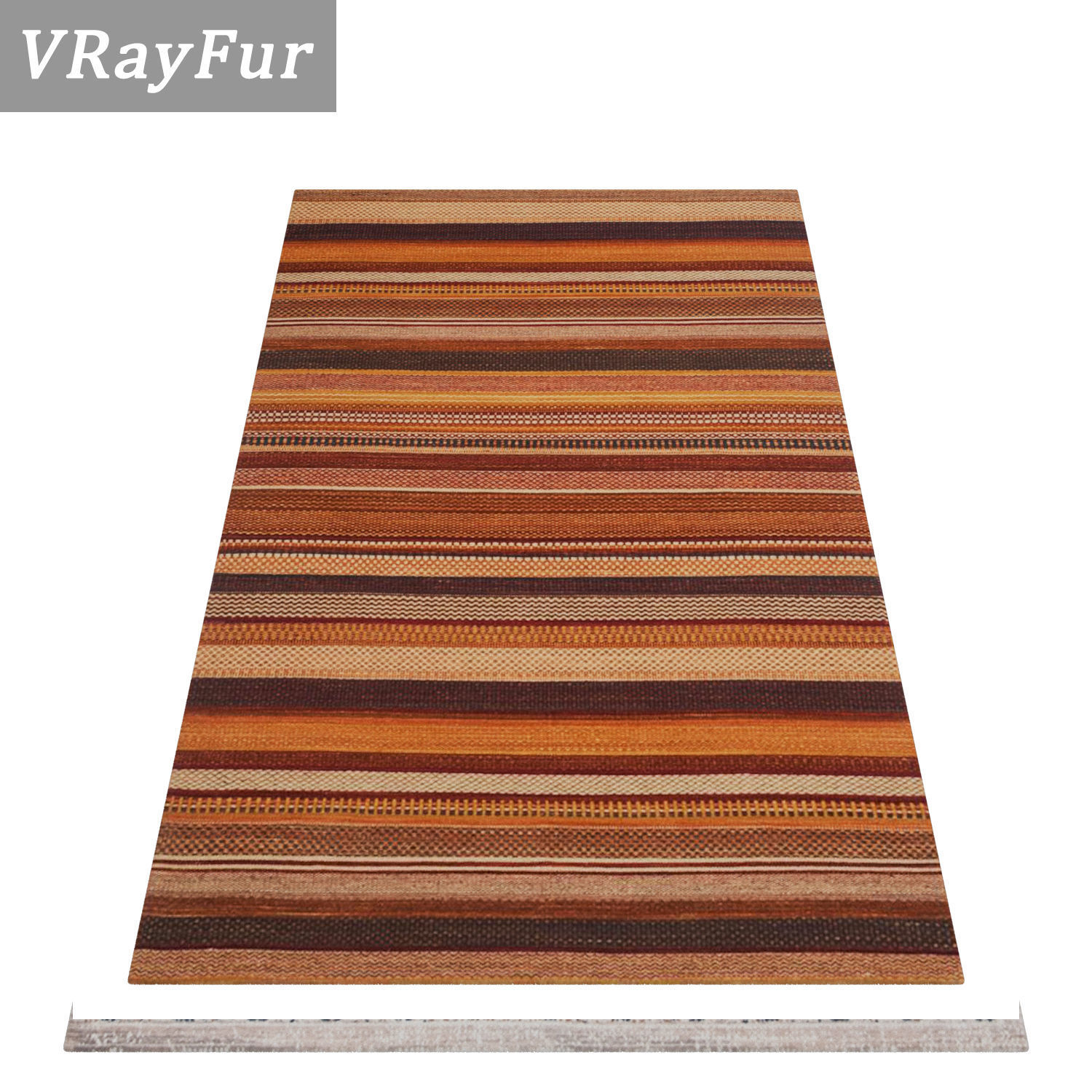 Rug Set 177 3D model_2