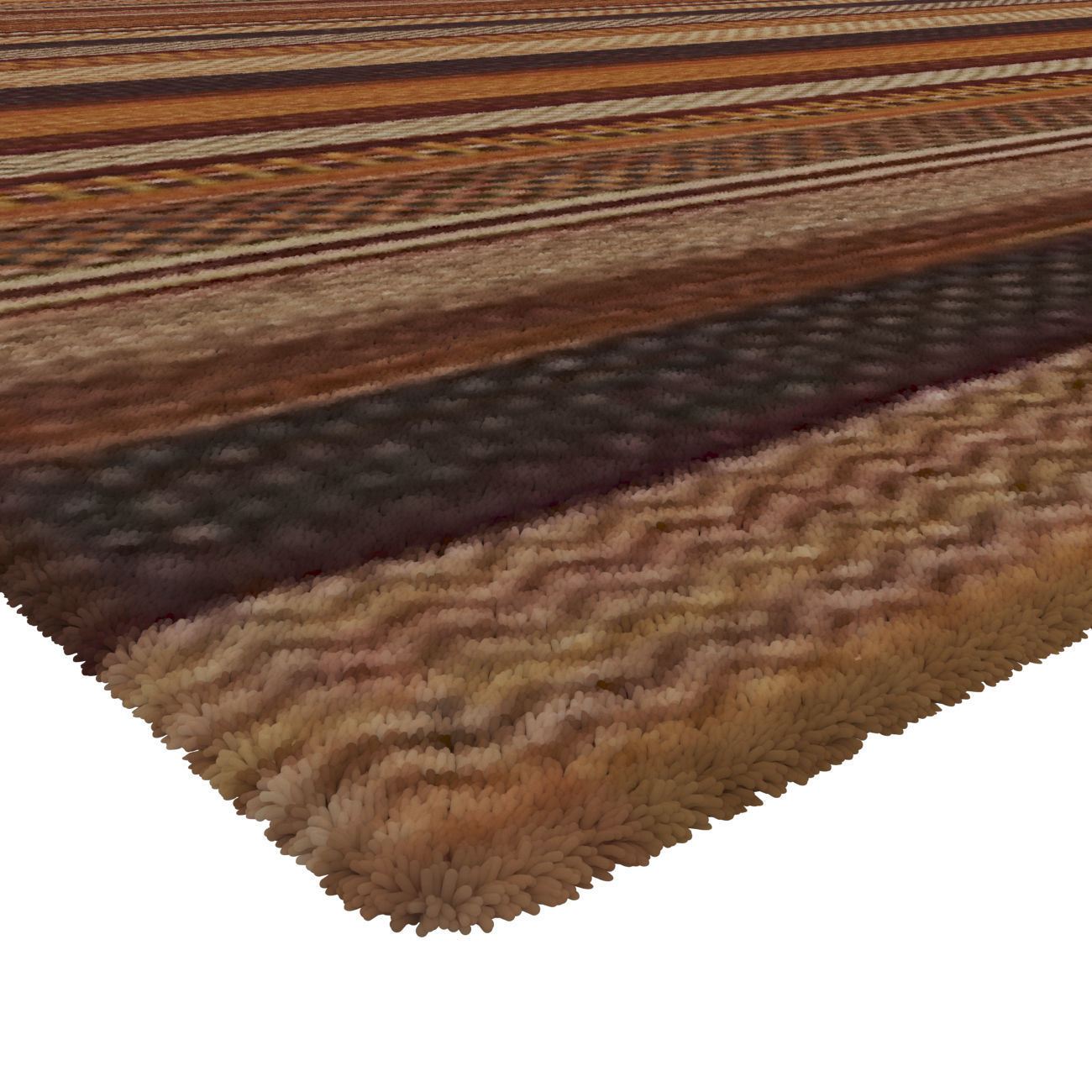 Rug Set 177 3D model_1