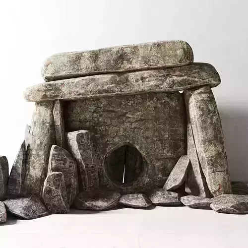 Dolmen stone 3D model